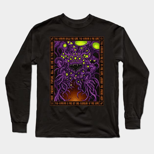 Yog Sothoth Icon - Azhmodai 2018 Long Sleeve T-Shirt by azhmodai